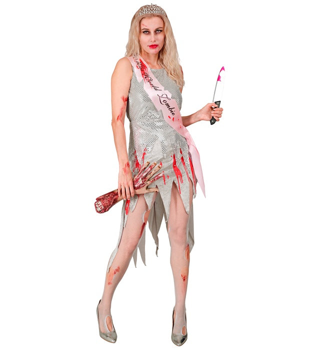 Zombie Miss World  Dress, Sash 