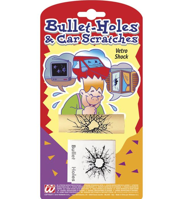 Bullet-Holes & Car Scratches  Adhesive Scratches And Bullet-Holes 
