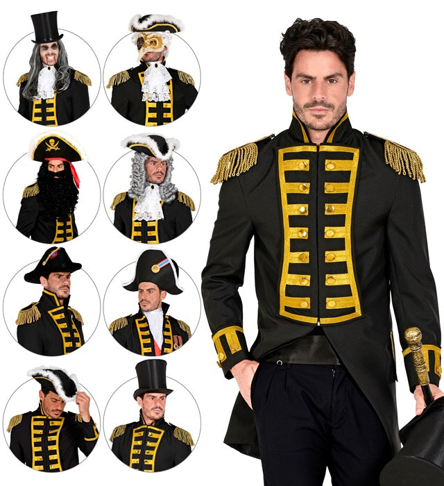 Black Parade Coat For Man