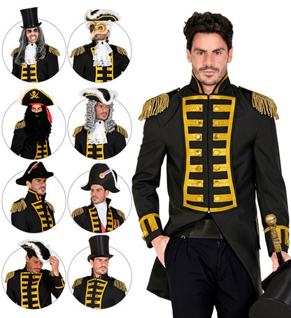 Black Parade Coat For Man
