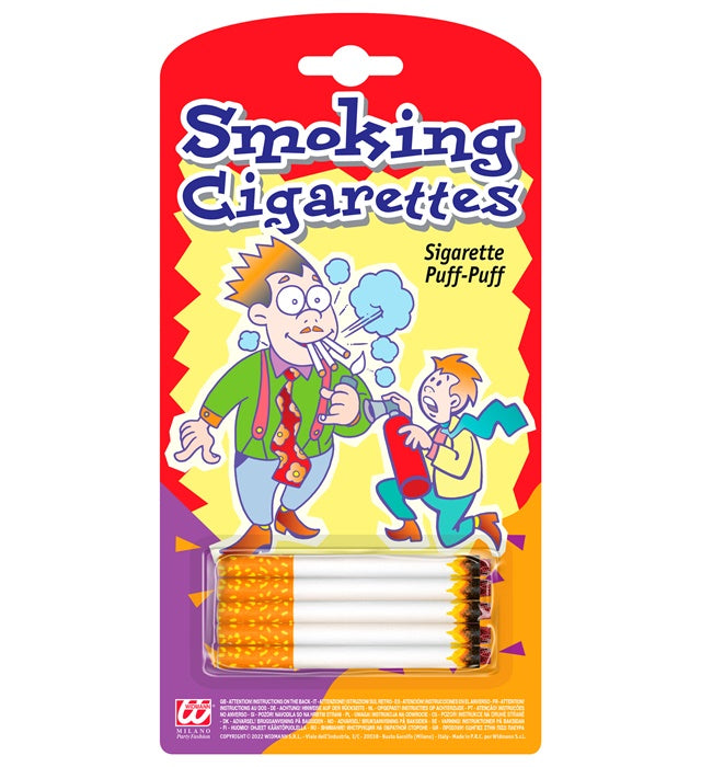 Set Of 5 Smoking Cigarettes