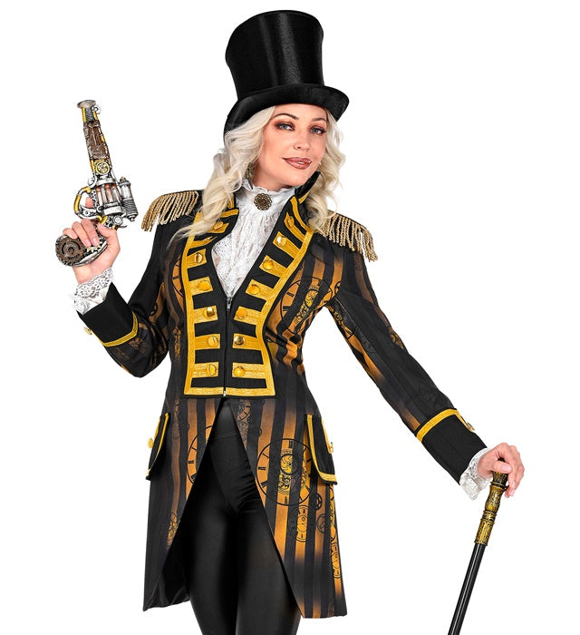 Steampunk Parade Coat For Woman