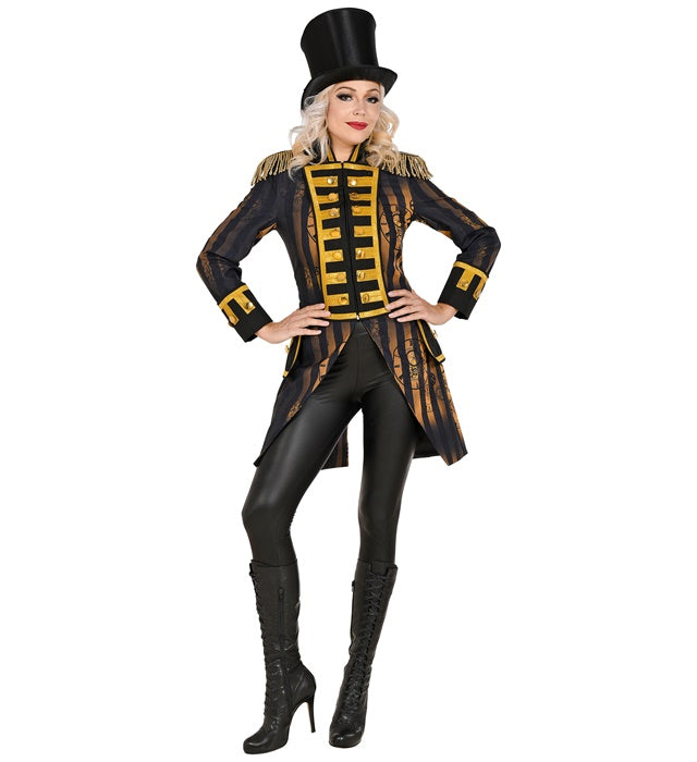 Steampunk Parade Coat For Woman