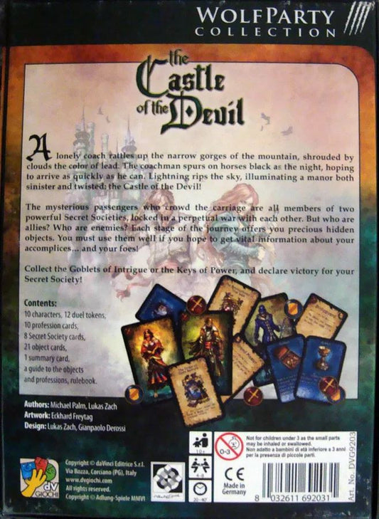 The Castle of the Devil Card Game