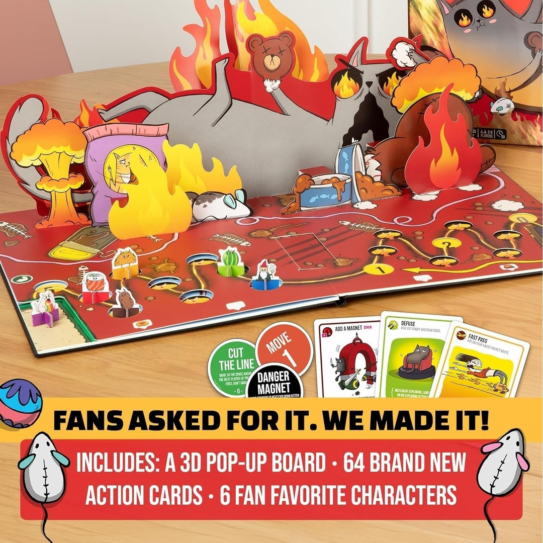 Exploding Kittens The Board Game Family Strategy Party