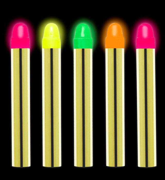 Set Of 5 Make-Up Sticks Neon - 15 G