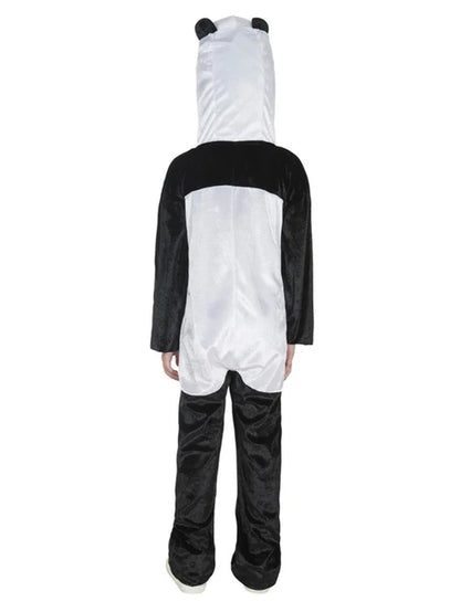 Panda Costume Kids Dress Up Jumpsuit with Hood 3