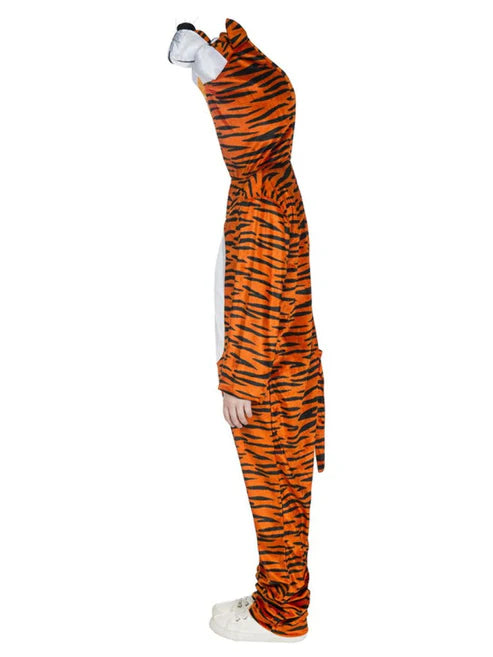 Tiger Costume Kids Dress Up Jumpsuit with Hood 2