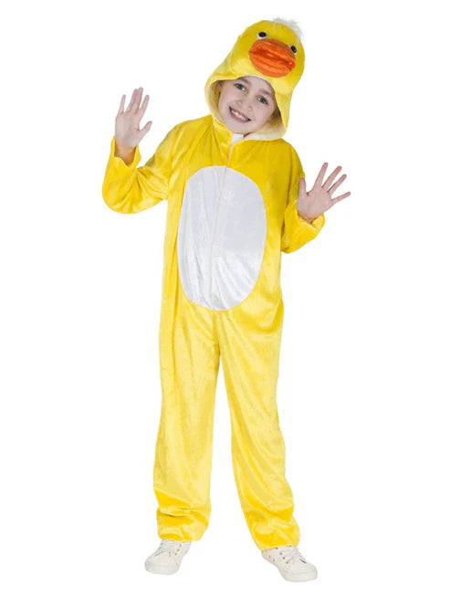 Duck Costume Kids Dress Up Jumpsuit with Hood