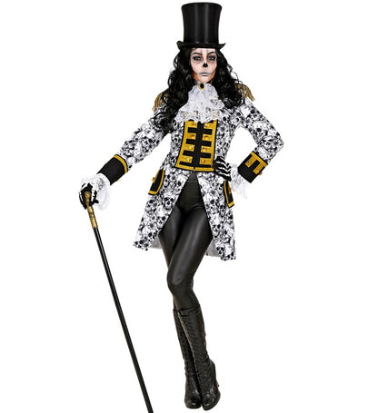 Dia De Los Muertos Parade Coat For Woman