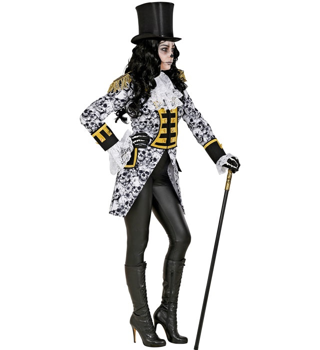 Dia De Los Muertos Parade Coat For Woman