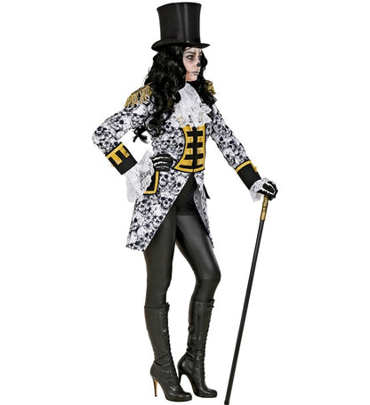 Dia De Los Muertos Parade Coat For Woman
