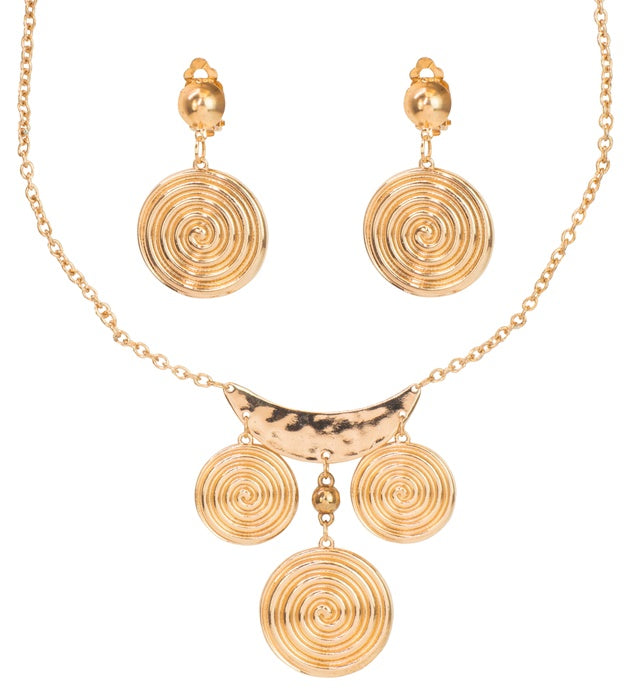 Roman Lady Set  Necklace, Earrings 