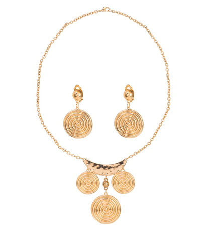 Roman Lady Set  Necklace, Earrings 