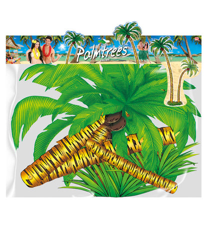 Set Of 2 Palmtrees H 180 And 116 Cm