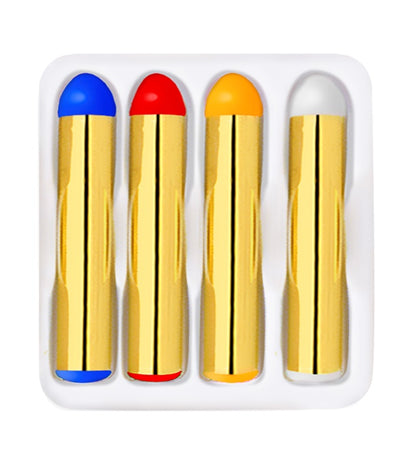 Set Of 4 Big Carnival Make-Up Sticks - 21 Ml