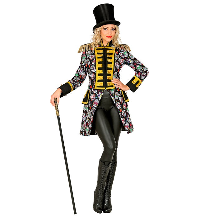 Dia De Los Muertos Parade Coat For Woman
