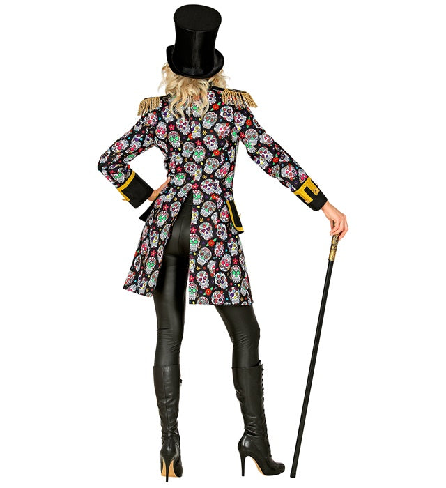 Dia De Los Muertos Parade Coat For Woman