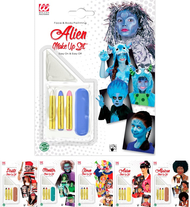 Character Make-Up Set 6 Styles Ass.