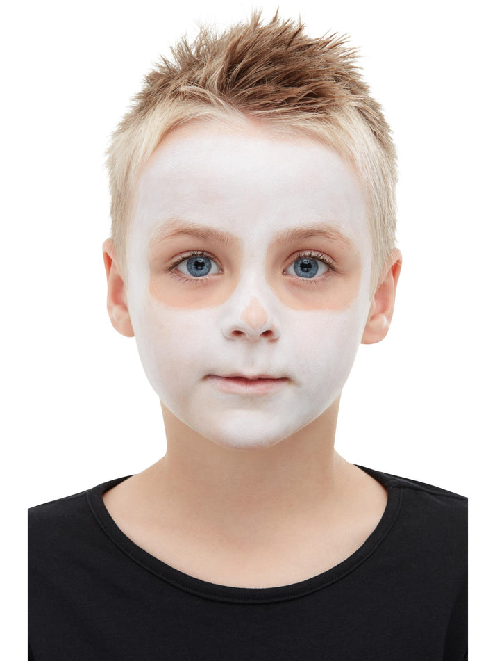 Makeup FX Kids Skeleton Kit Aqua Black Facepaint Crayon Sponge Applicator