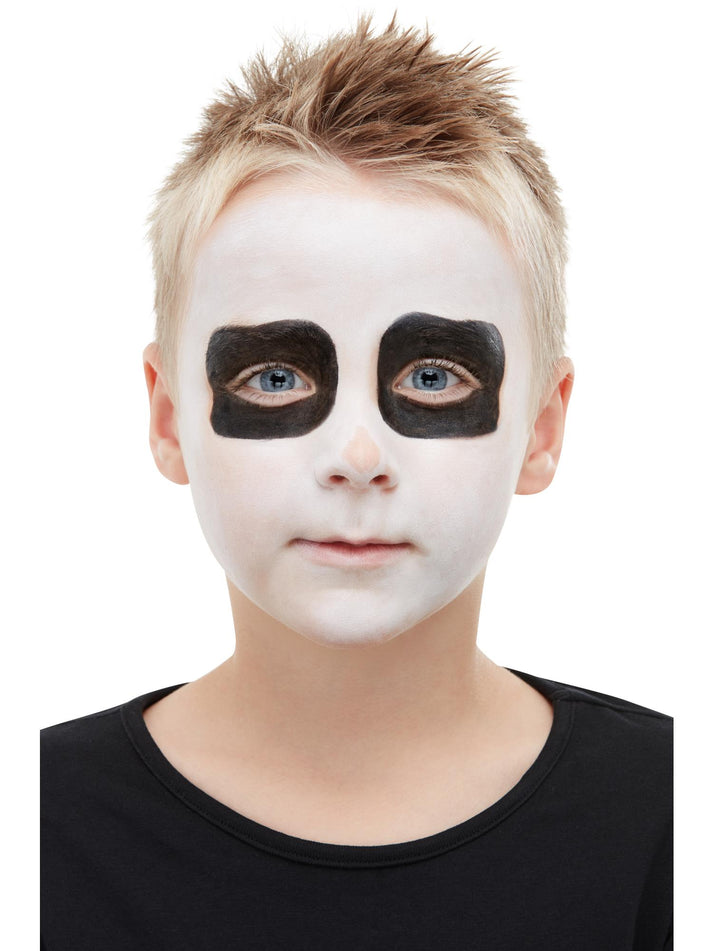 Makeup FX Kids Skeleton Kit Aqua Black Facepaint Crayon Sponge Applicator