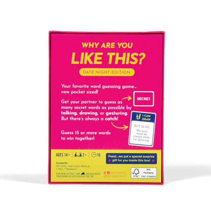 Grab and Game Why Are You Like This Date Mode Card Game