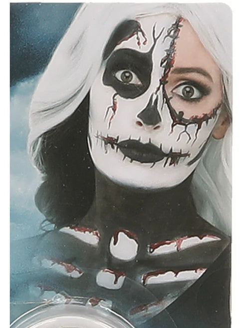 Makeup FX Skeleton Kit Aqua Black and White