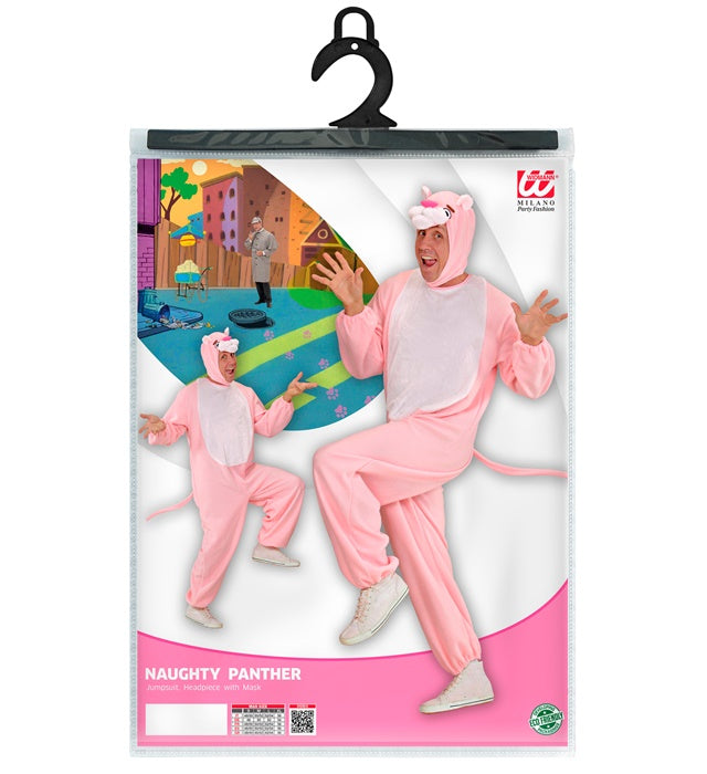 Funny Panther  Jumpsuit, Headpiece With Mask 