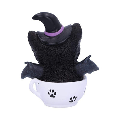 Kittea Novelty Tea Cup Witch Cat Figurine Kit-tea 11.5cm 3