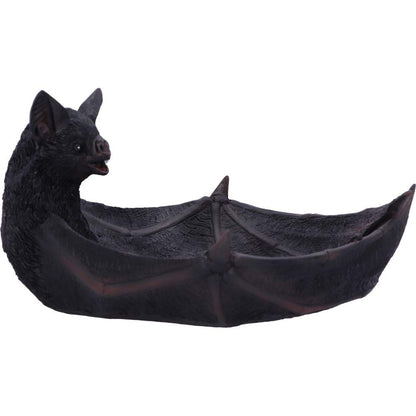 Winged Watcher Bat Trinket Holder Jewellery Dish 24.1cm 6