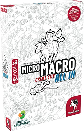 MicroMacro Crime City 3 All In Board Game by Pegasus Press 1