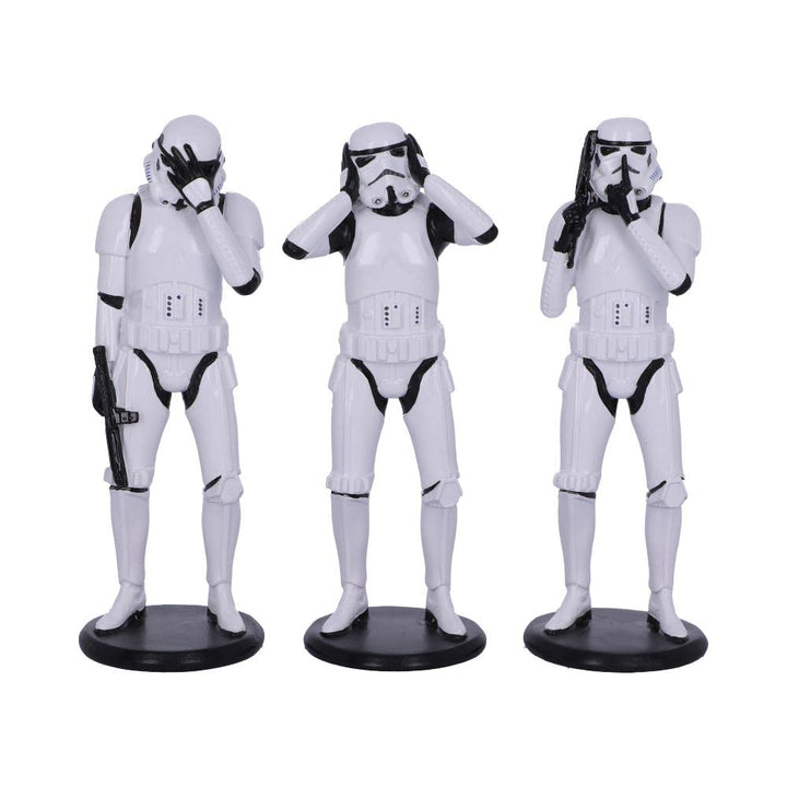 The Original Stormtrooper Three Wise SciFi Figurines 14cm
