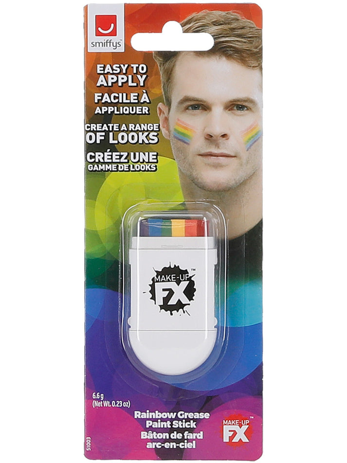 Rainbow Greasepaint Stick 6 Colours Make Up FX 2