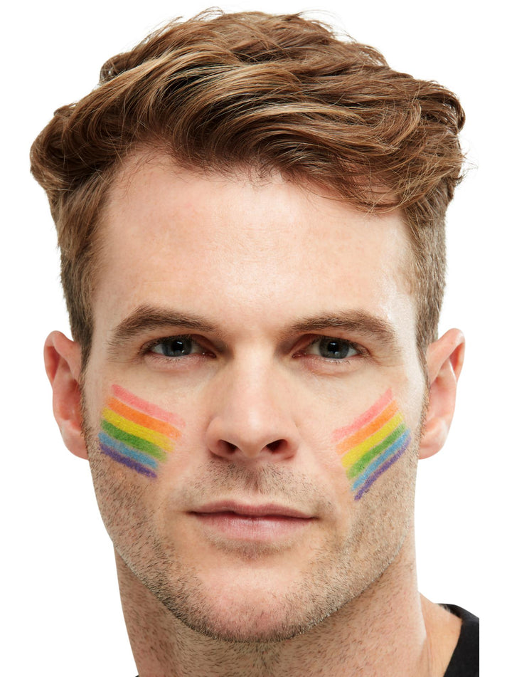 Rainbow Greasepaint Stick 6 Colours Make Up FX 1