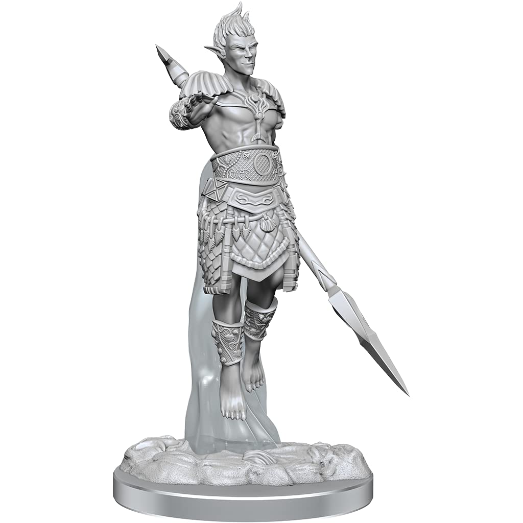 Sea Elf Fighters D and D Nolzurs Marvelous Unpainted Miniatures W20 Miniature Game by Wiz Kids 1