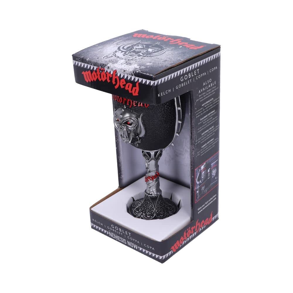 Motorhead Ace of Spades Warpig Snaggletooth Goblet 19.5cm Officially Licensed 3