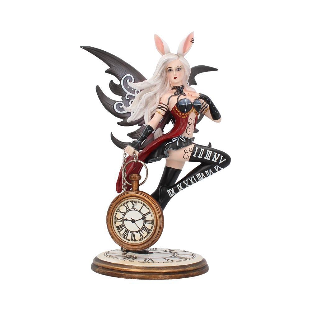 Rabbit and Clock 20cm Wonderland Fairy