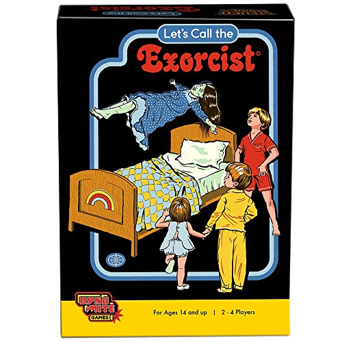 Cryptozoic Entertainment Let's Call The Exorcist: Steven Rhodes Games VOL. 2 - Dark Retro Social Deduction Game, Ages 14+, 4-8 Players, 20-45 Min (CZE29484) 1