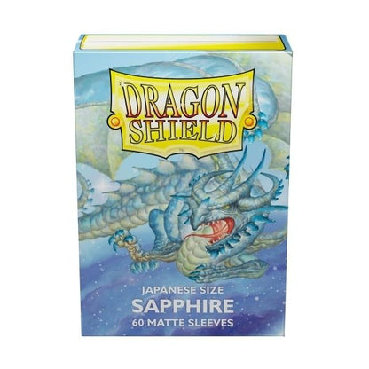 Dragon Shield Matte Japanese Size Sapphire 60 Gaming Accessory by Arcane Tinmen 3