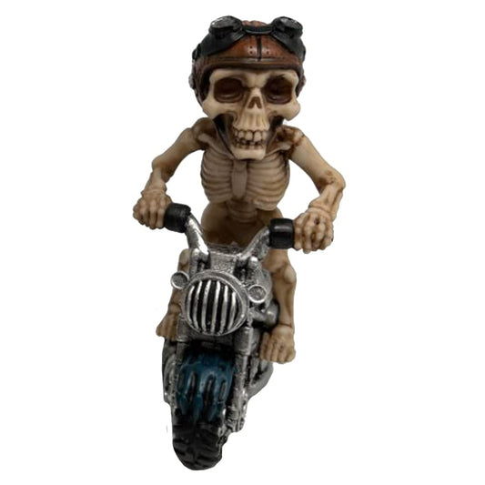 Skelecruiser Skeleton Motorbike Figurine 12.5cm 2