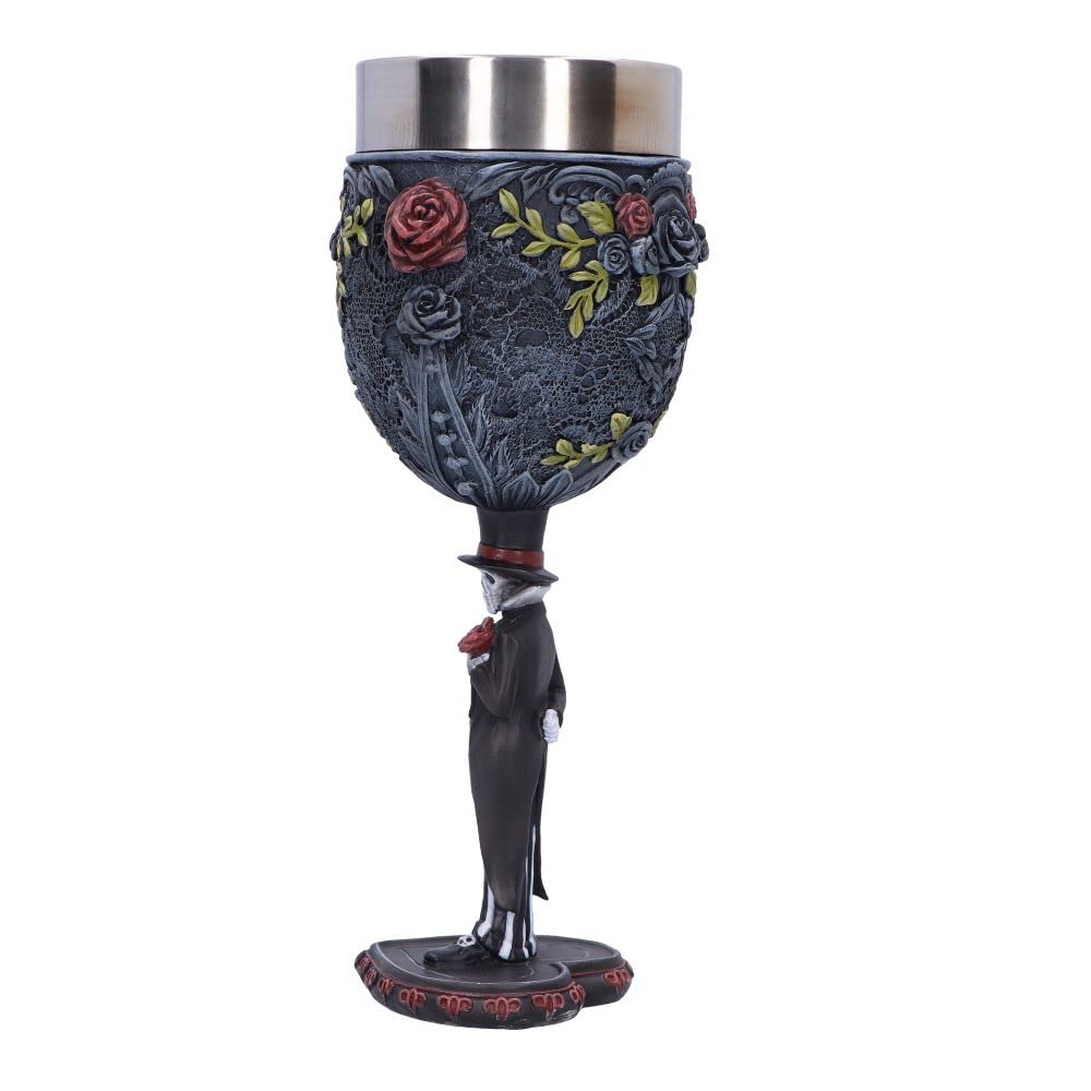 Gothic Skeleton Mr Goblet 21cm
