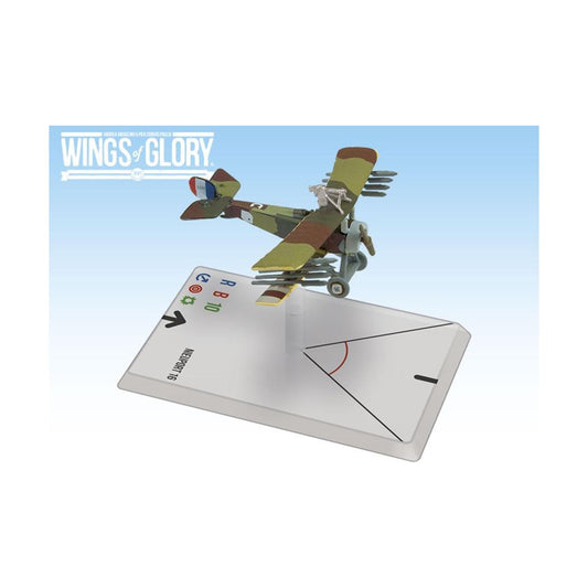 Ares Games Nieuport 16 (Escadrille Lafayette) - WGF125C Wings of Glory WW1 Airplane Pack 1