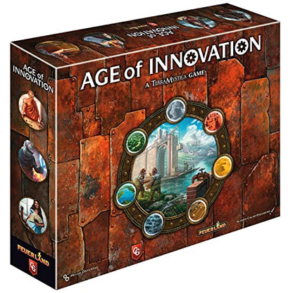 Age of Innovation A Terra Mystica Faction Strategy Board Game 1