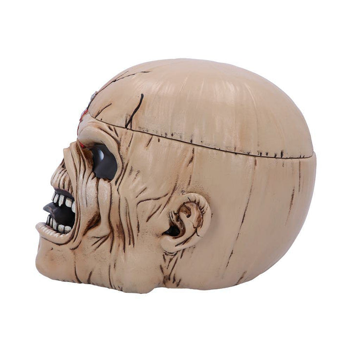 Iron Maiden Eddie The Trooper Head Trinket Box 18cm Officially Licensed