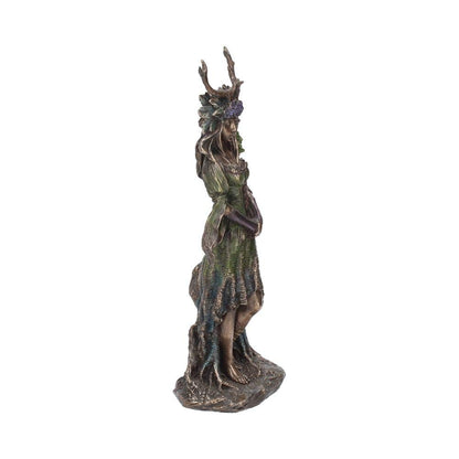 Lady of the Forest Figurine Bronze Celtic Pagan Goddess Flidais Ornament 25cm 7