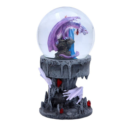 Anne Stokes Dragon Mage Snowglobe Shaker Snow Globe 6