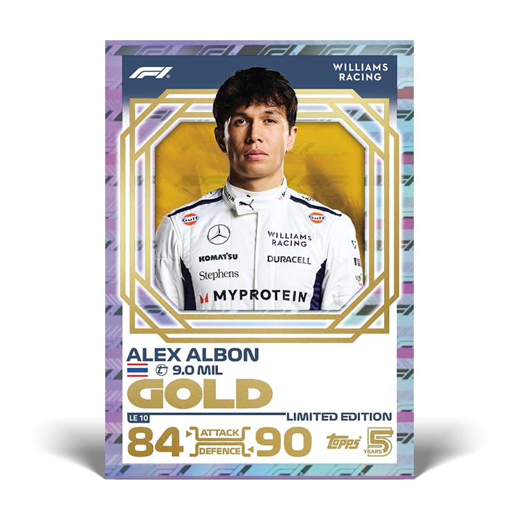 Topps Turbo Attax Formula 1 2024 - Mega Tin Contains 66 Cards Including 6 LEs and 4 Exclusive Cards! 4