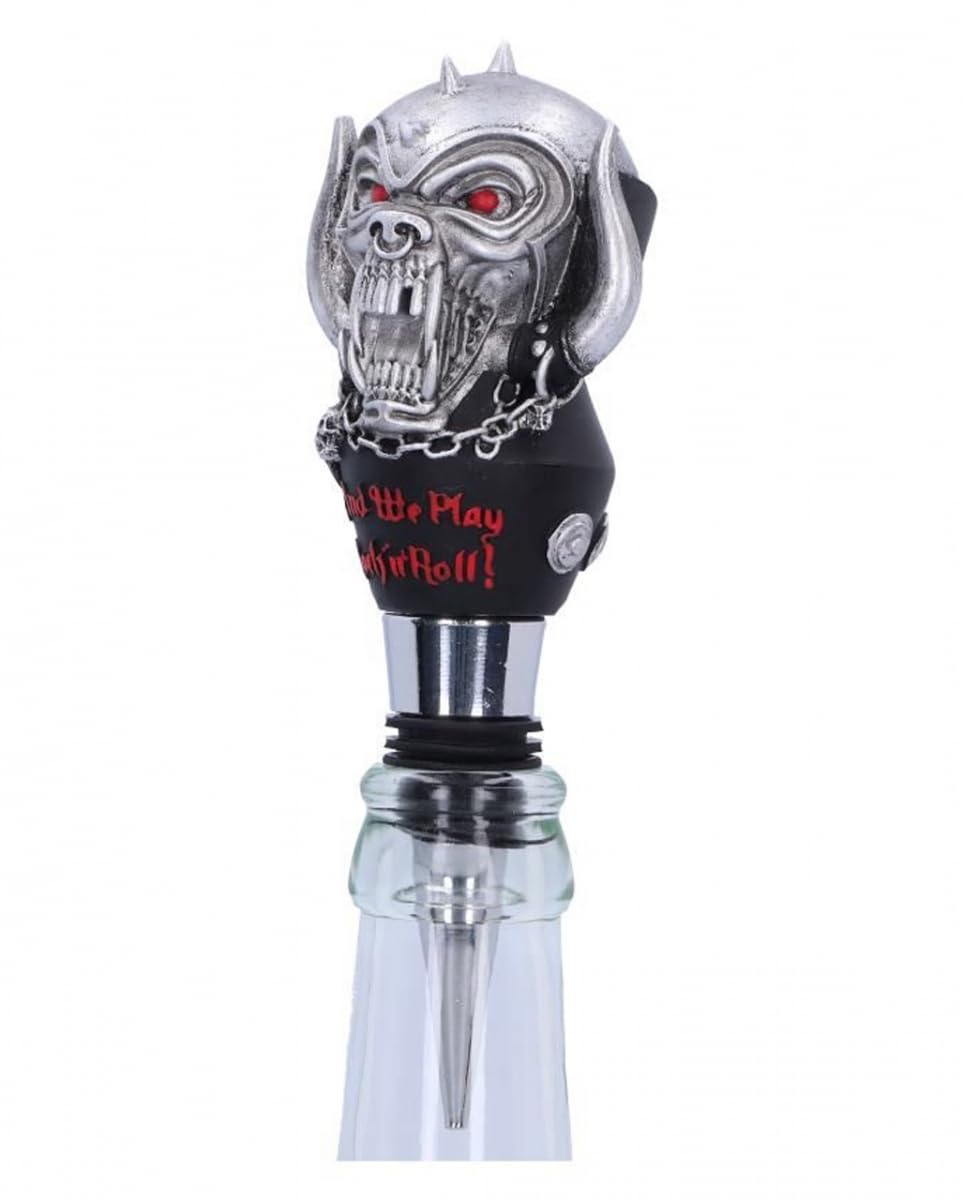Motorhead Warpig Bottle Stopper 13.5cm Officially Licensed