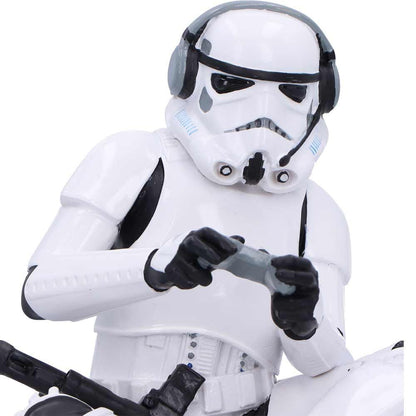 Original Stormtrooper Game On Gamer Figurine 9.5cm 5