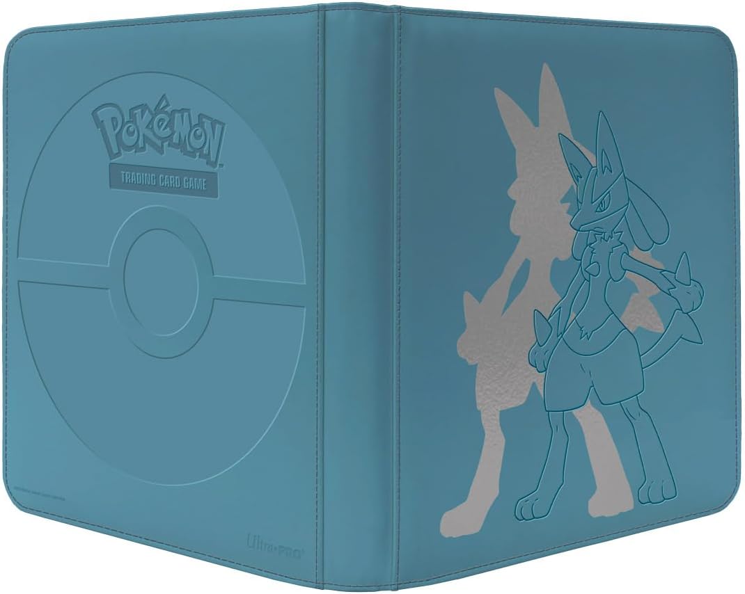 Pokemon TCG Elite Series Lucario 12 Pocket Zippered PRO Binder 1